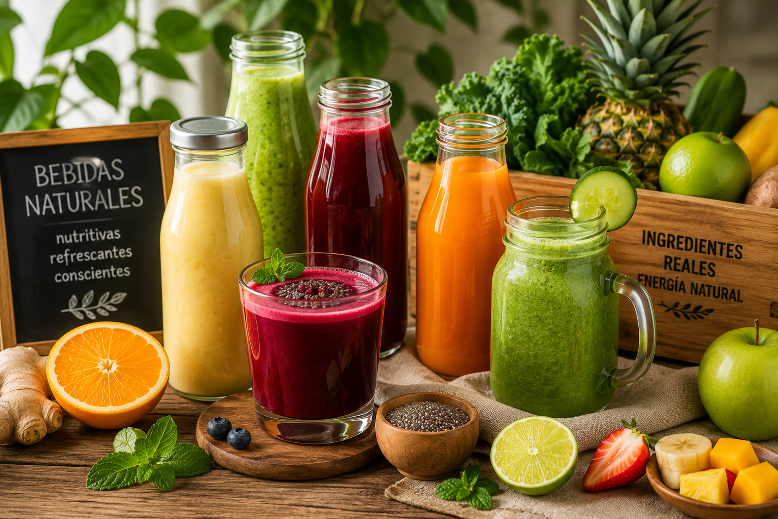 Bebidas naturales