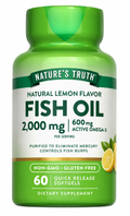 Nature’s Truth Fish Oil Omega-3 2,000 mg – 60 Cápsulas Blandas