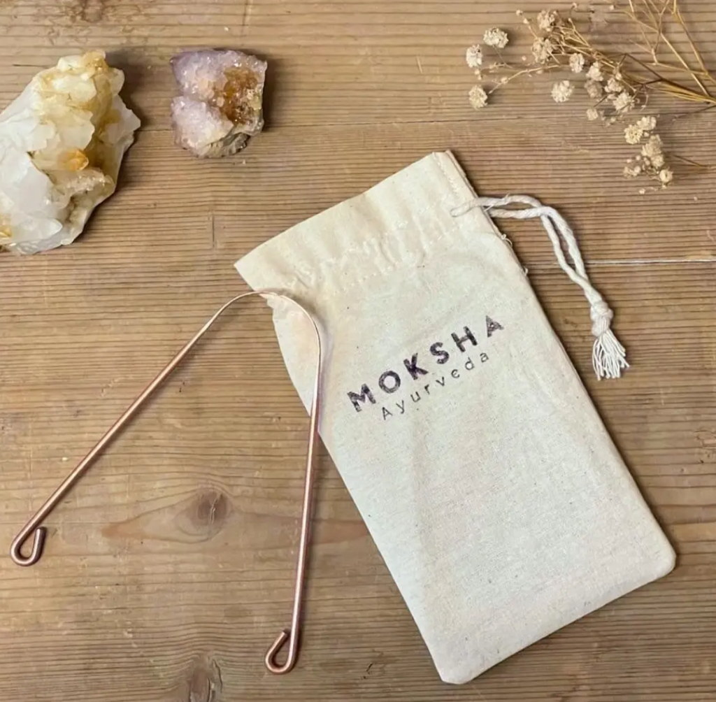 Limpia Lengua de Cobre – Moksha Ayurveda