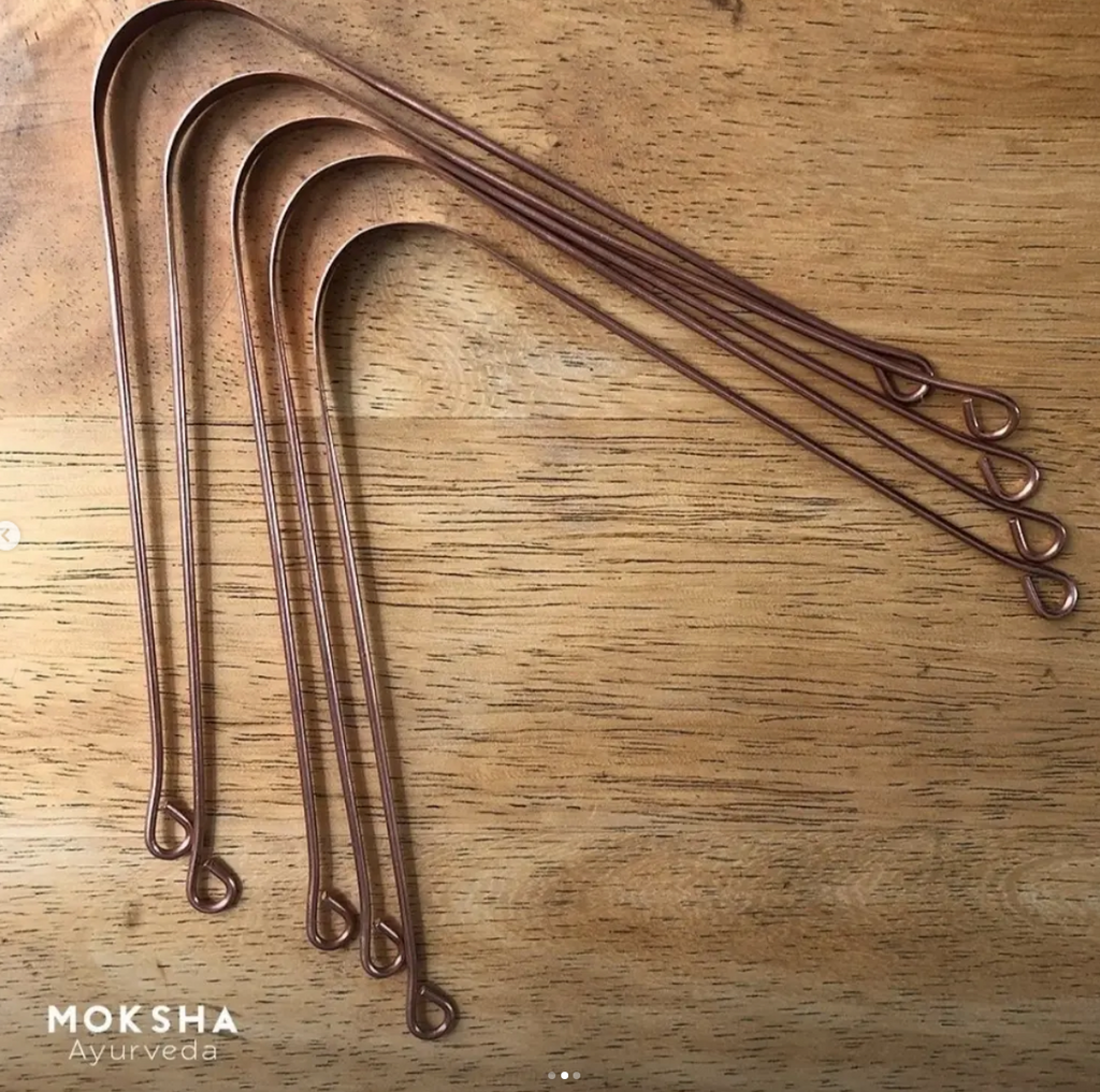 Limpia Lengua de Cobre – Moksha Ayurveda