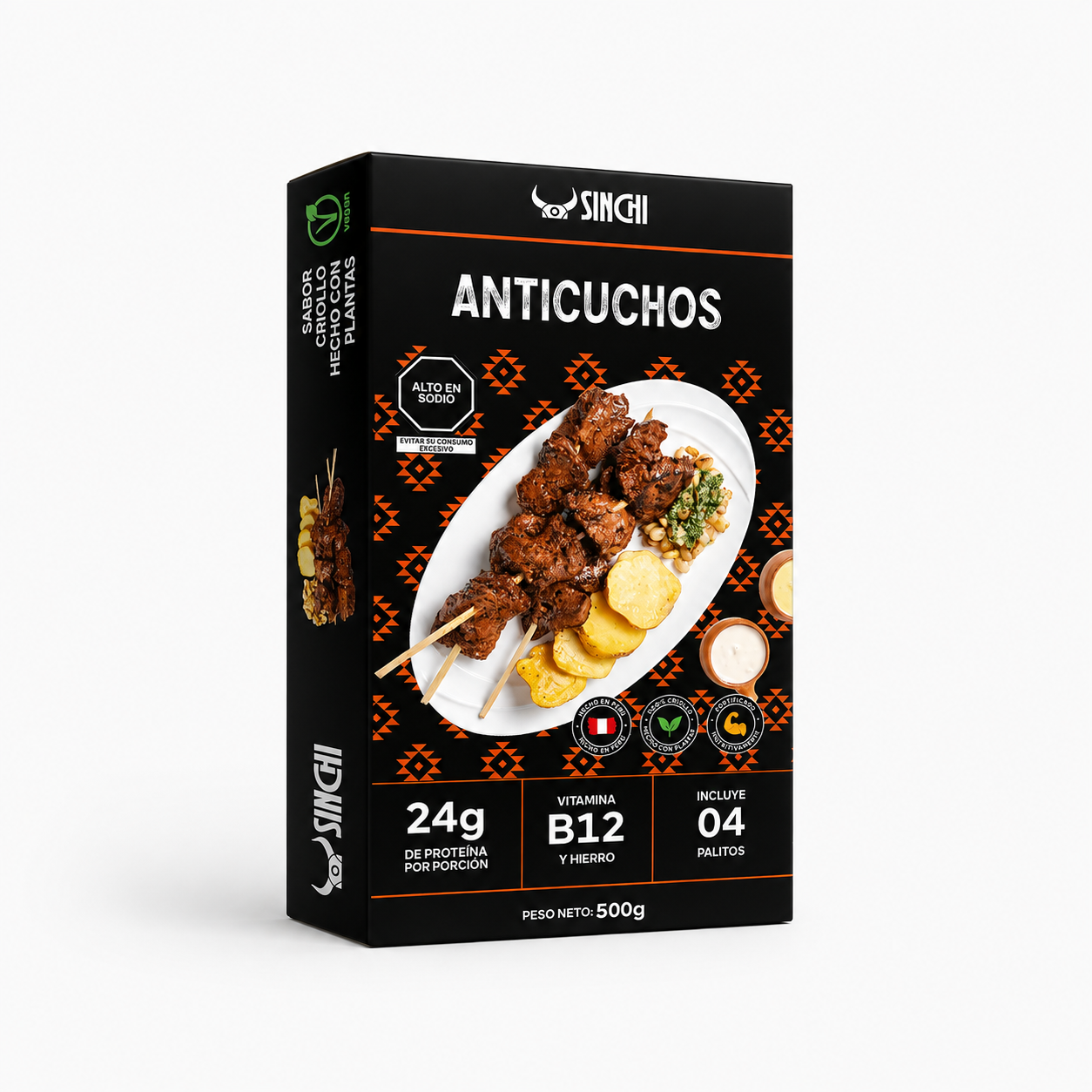 Anticuchos Veganos Sinchi 500 g