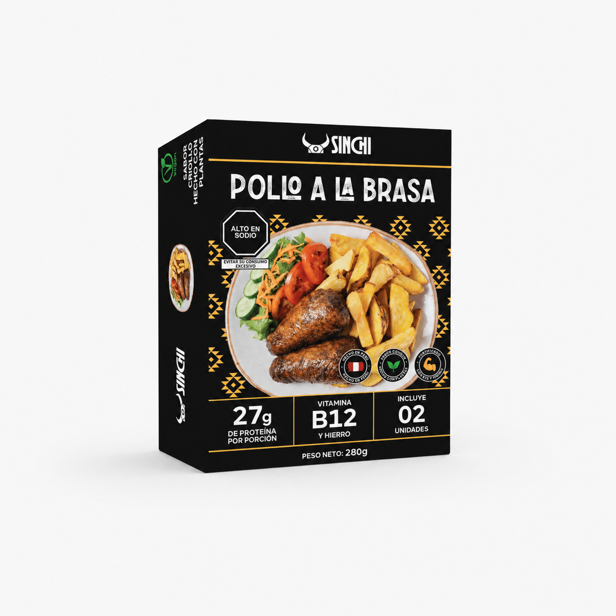 Pollo a la Brasa Vegano Sinchi 280g