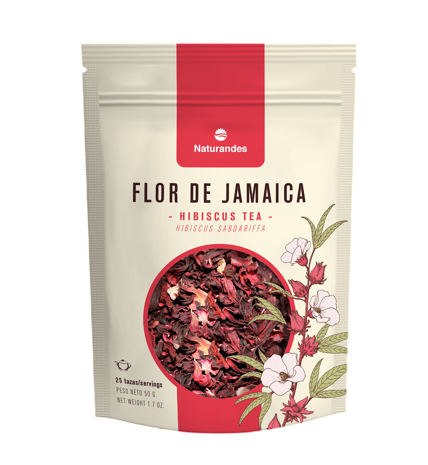 Flor de Jamaica Naturandes 50 g