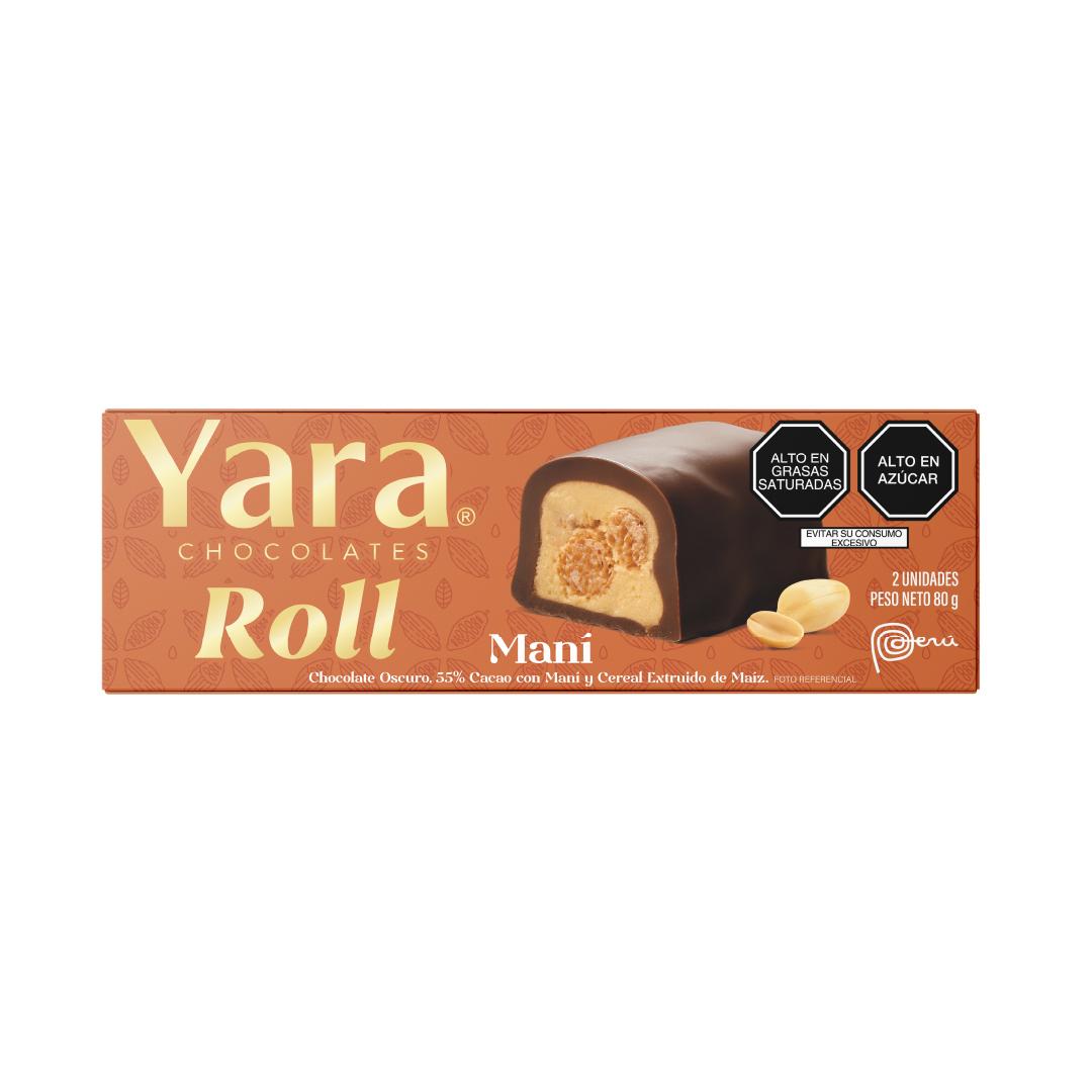Yara Roll Maní 80g x2unidades