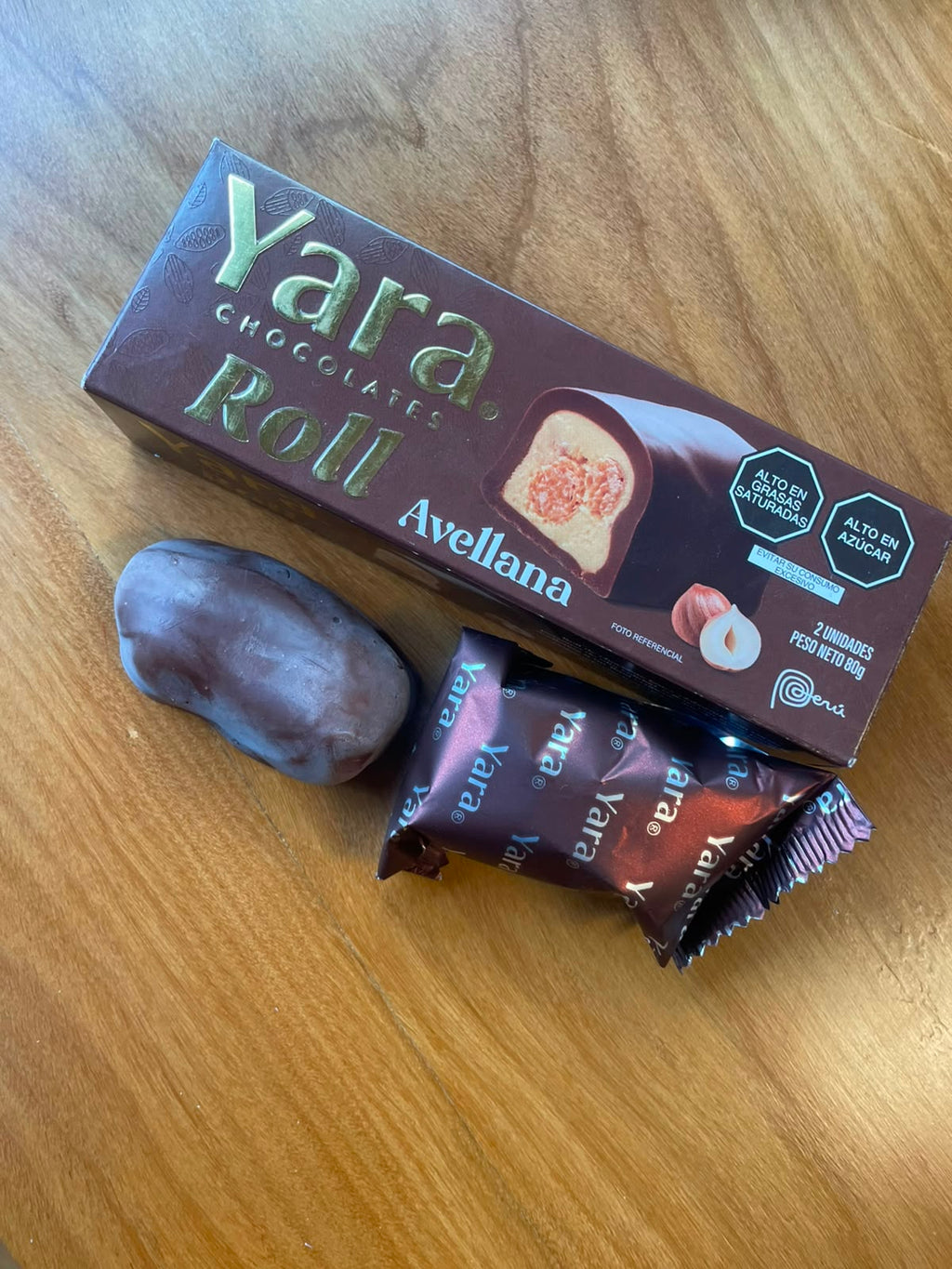 Yara Roll Avellana 80g x2unidades