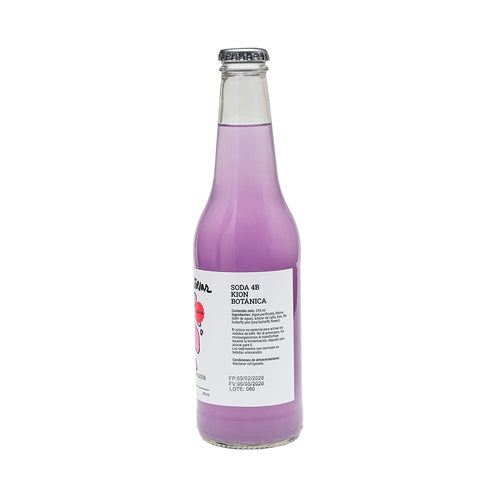 Cuatro Bacterias Soda Kion Botánica con Kion y Butterfly Pea 355 ml