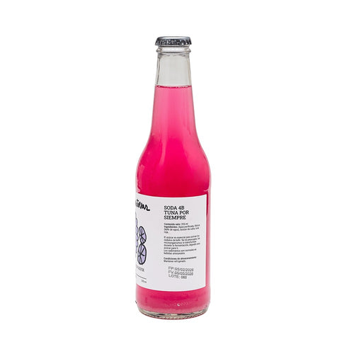 Cuatro Bacterias Soda Tuna por Siempre con Tuna Roja 355 ml