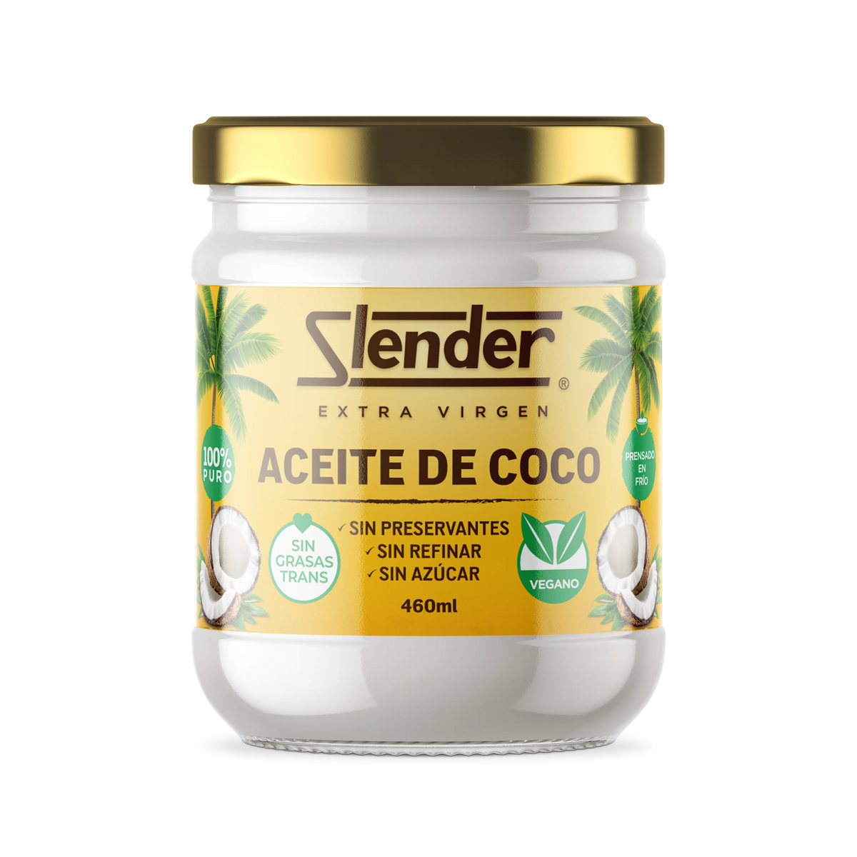 Slender Aceite de Coco extra virgen        400 ml