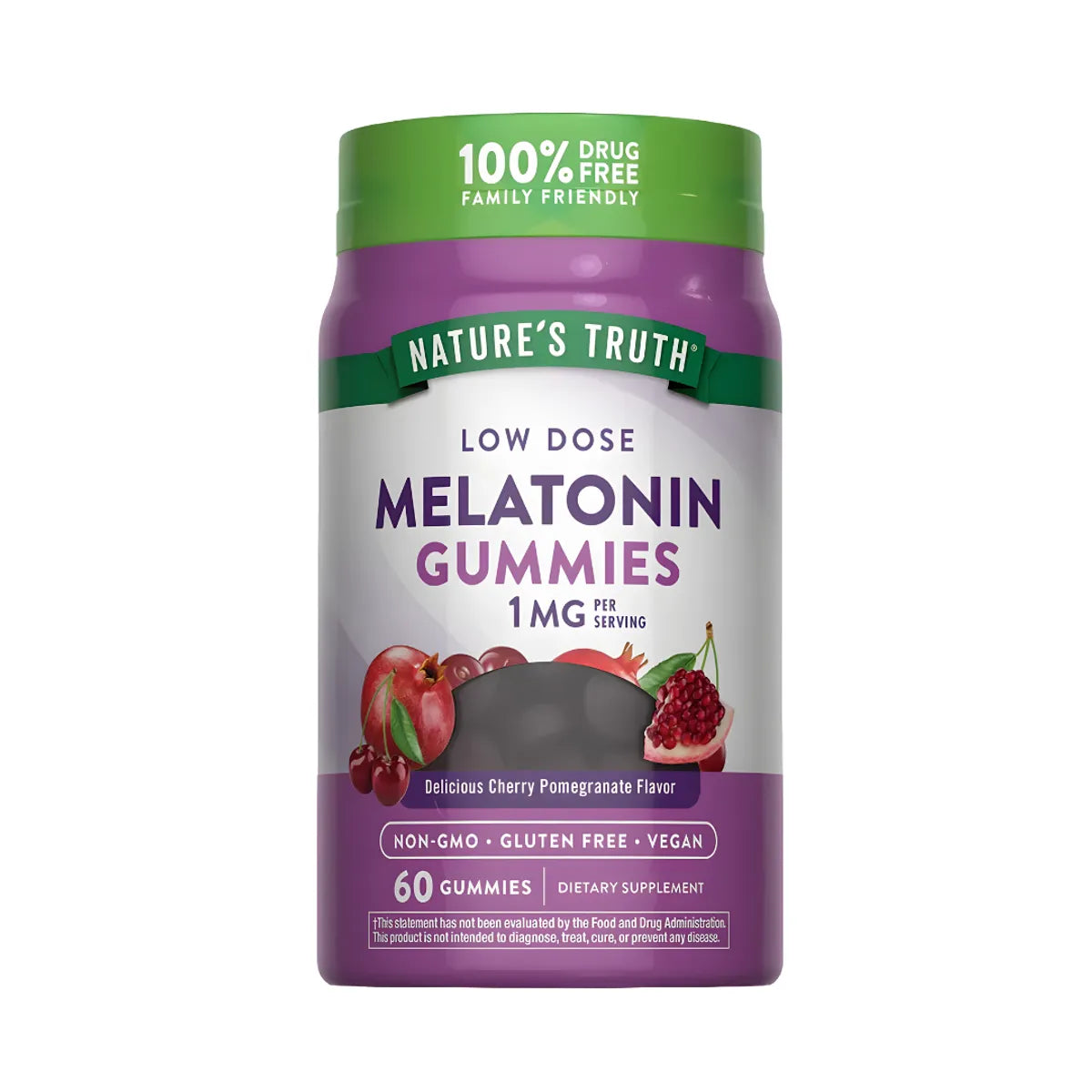Gomitas de Melatonina Nature’s Truth 1 mg – 60 unidades