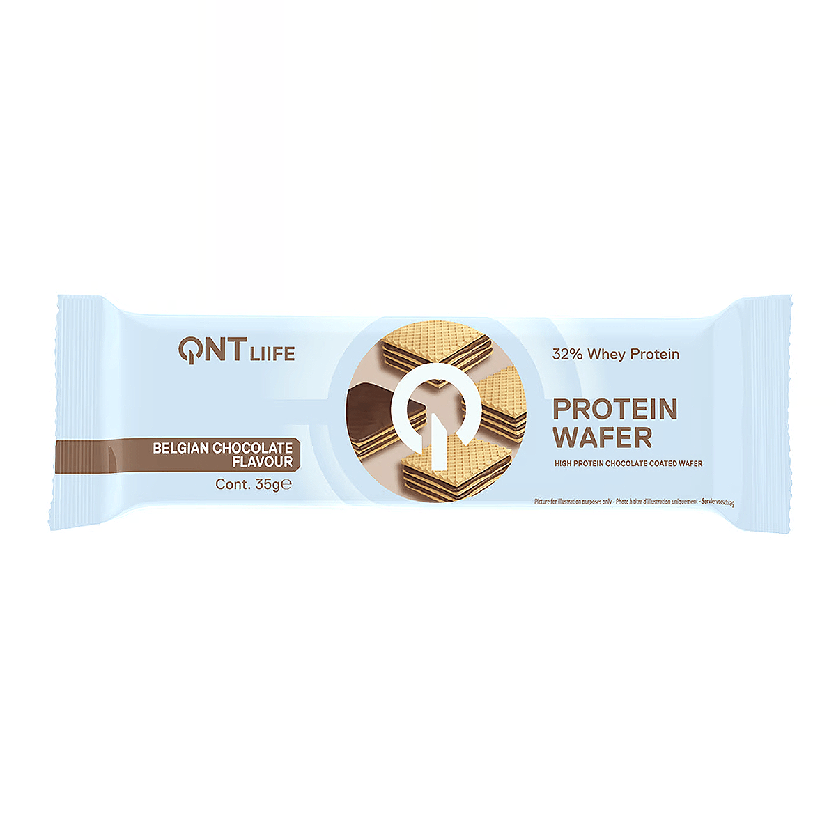 QNT Protein Wafer Chocolate 35 g